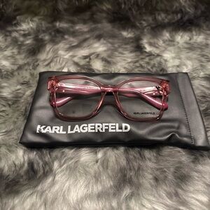 Karl Lagerfeld Pink Women's Glasses